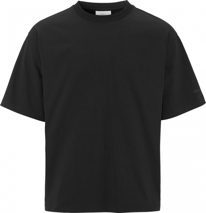 Craft - Frequent Heavy Oversized T-Shirt Men - Negro