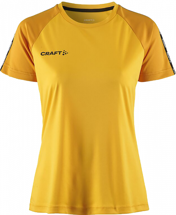 Craft - Squad 2.0 Contrast Jersey Women - Sweden Yellow  & gold