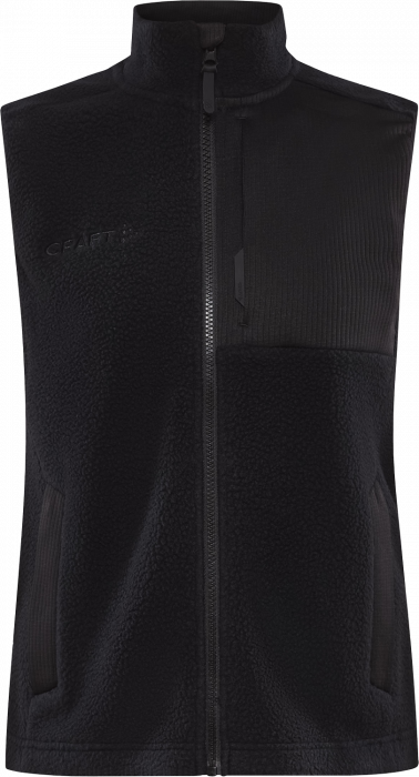 Craft - Adv Explore Pile Fleece Vest Women - Preto