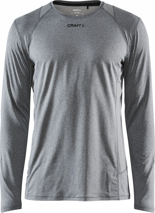 Craft - Adv Essence Langærmet T-Shirt - Melange grå