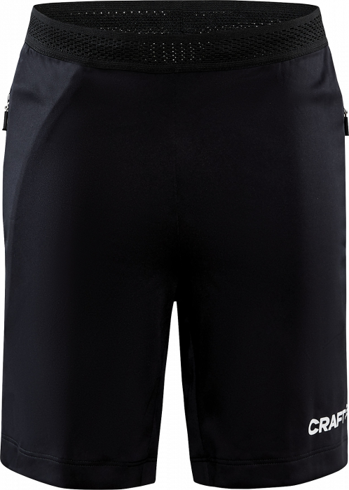 Craft - Evolve Zip Pocket Shorts Junior - Nero