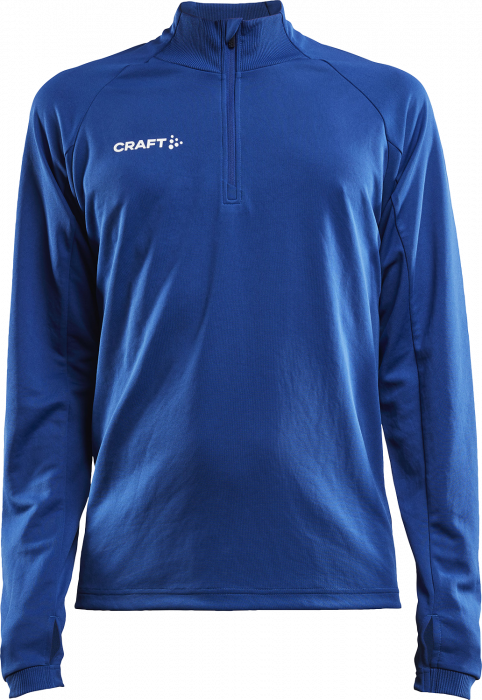 Craft - Evolve Shirt With Half Zip - Blauw