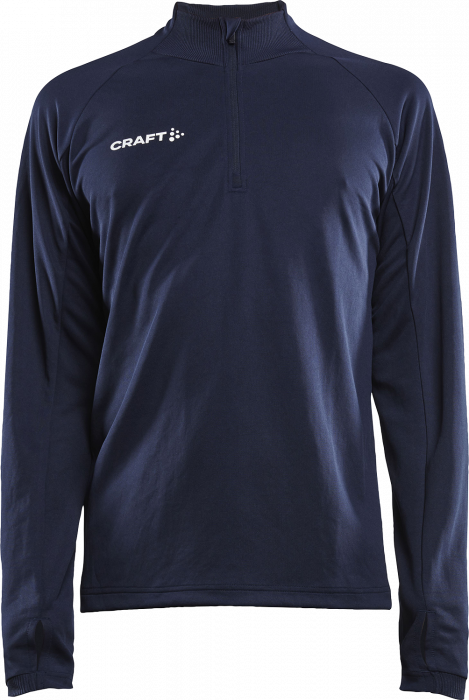 Craft - Evolve Shirt With Half Zip Junior - Azul marino