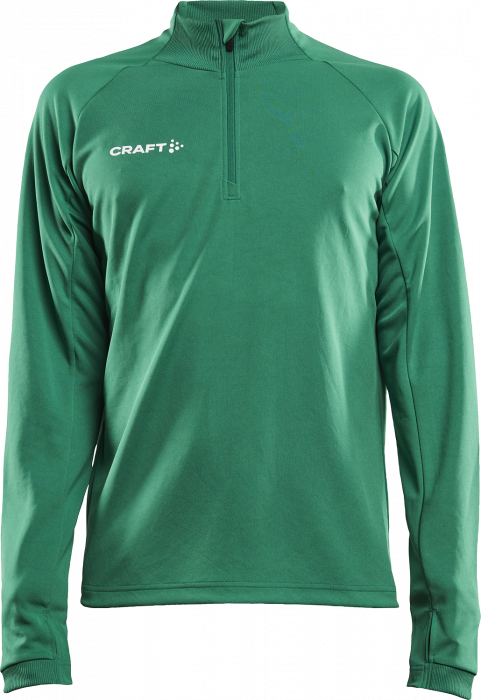 Craft - Evolve Shirt With Half Zip - Zielony