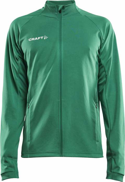 Craft - Evolve Shirt W. Zip Junior - Verde