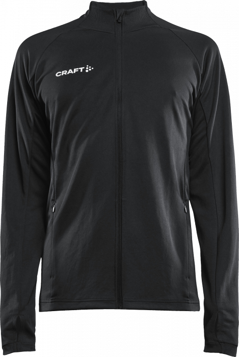 Craft - Evolve Shirt W. Zip Junior - Schwarz
