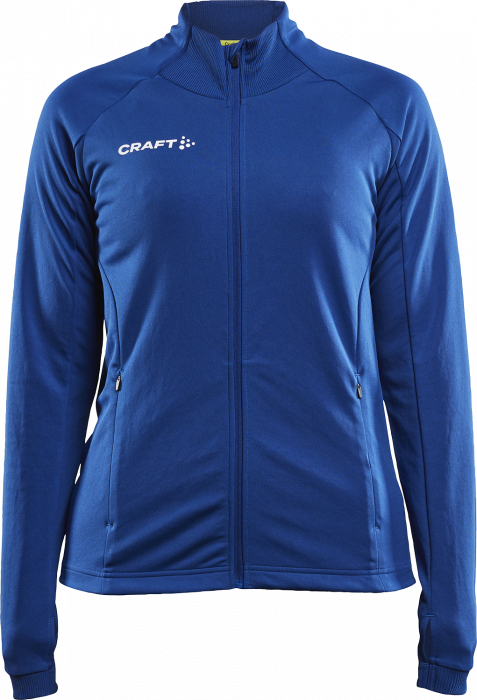 Craft - Evolve Shirt W. Zip Woman - Blu