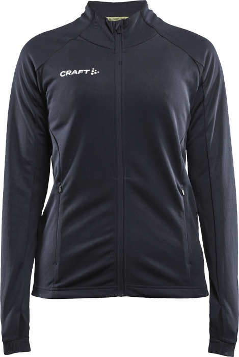 Craft - Evolve Shirt W. Zip Woman - Asphalt