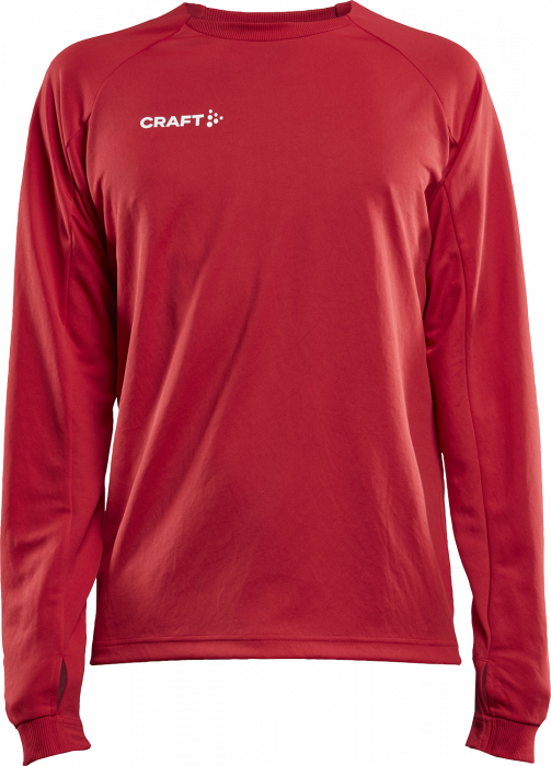 Craft - Evolve Longsleeve Trainings Shirt - Röd
