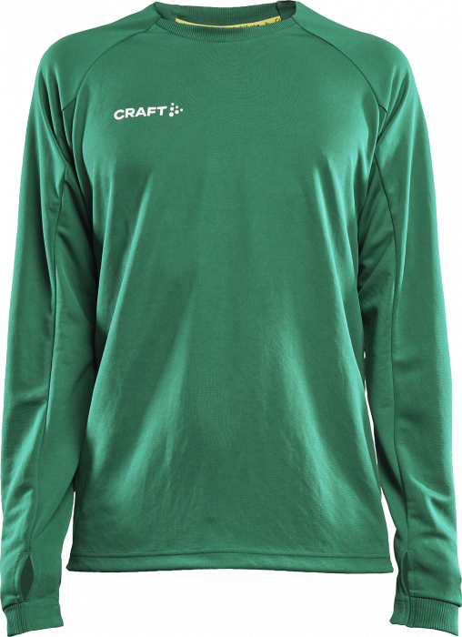 Craft - Evolve Langærmet Træningsstrøje Børn - Grøn
