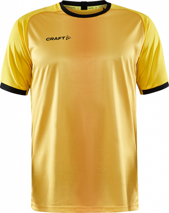 Craft - Progress 2.0 Graphic Jersey Junior - Amarelo & preto