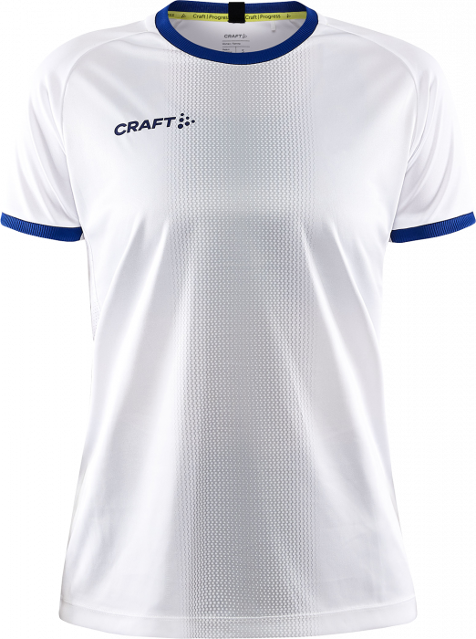 Craft - Progress 2.0 Graphic Jersey Women - Weiß & blau