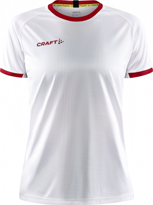 Craft - Progress 2.0 Graphic Jersey Women - Bianco & rosso