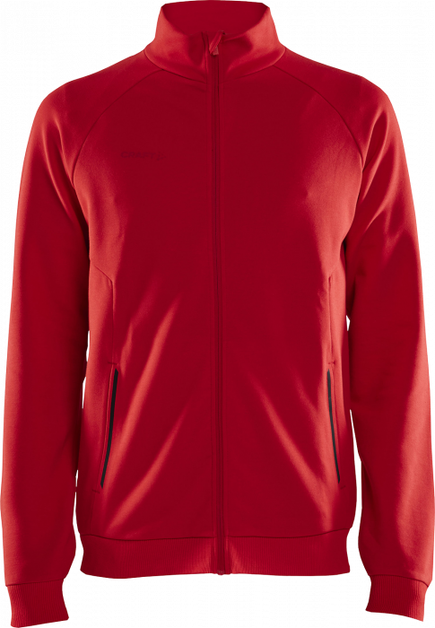 Craft - Core Soul Shirt With Zipper Men - Bright Red