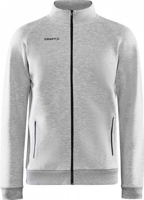 Craft - Core Soul Shirt With Zipper Men - Grigio melange