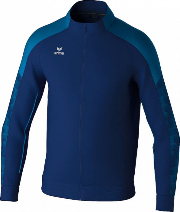 Erima - Evo Star Training Jacket Full Zip - New Navy & mykonos