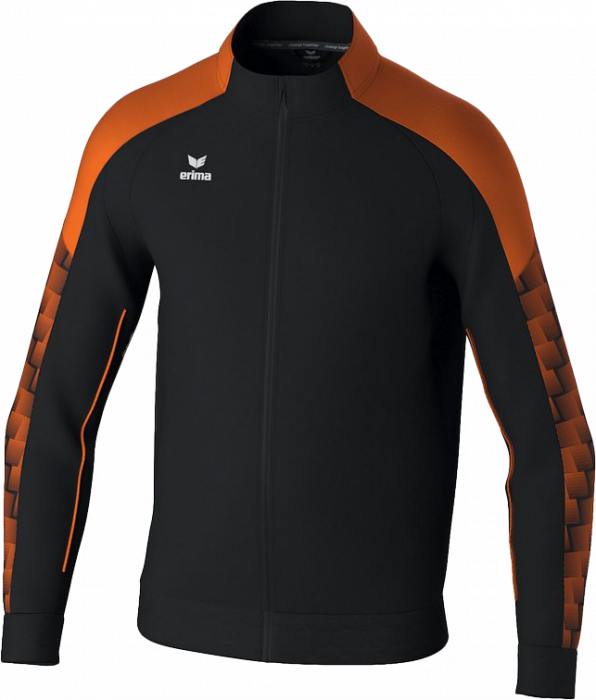 Erima - Evo Star Training Jacket Full Zip - Czarny & orange