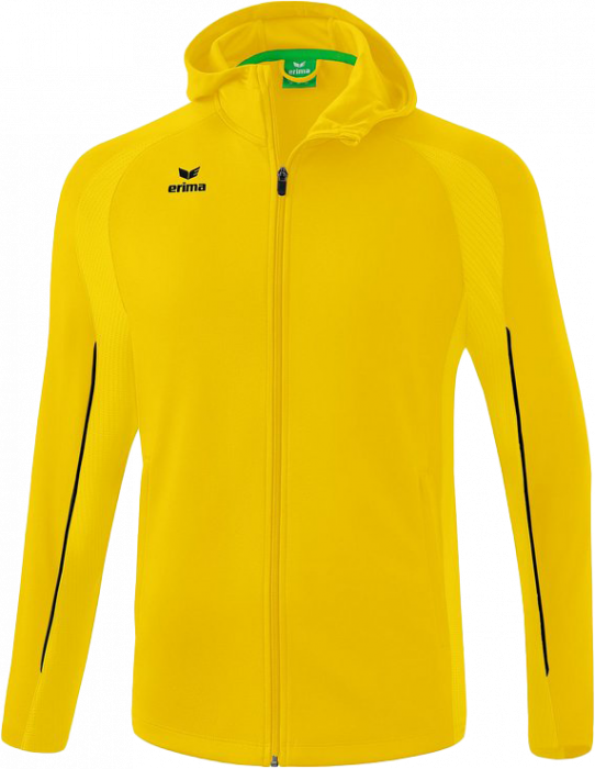 Erima - Ligs Star Traning Jacket With Hood - Yellow & noir