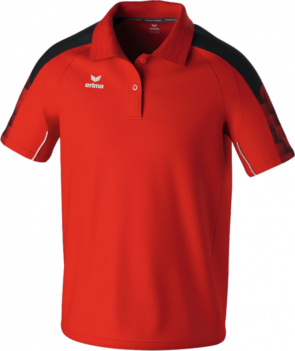 Erima - Evo Star Polo - Rouge & noir