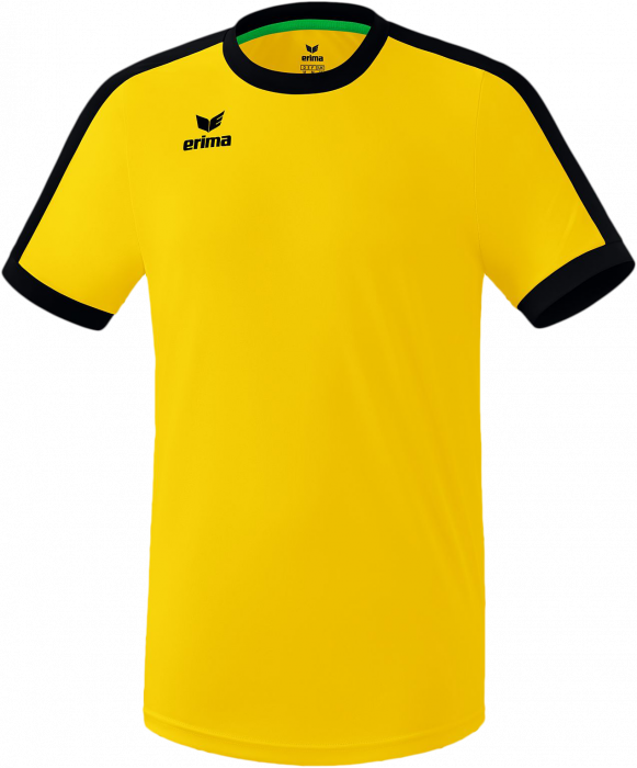 Erima - Retro Star Jersey - Yellow & noir