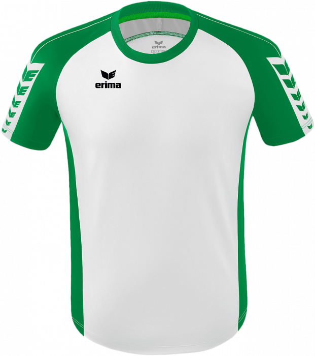 Erima - Six Wings Jersey - Wit & emerald