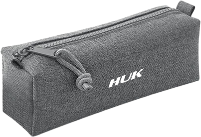 Quadra/Bagbase - Huk Pencil Case - Grey Marl