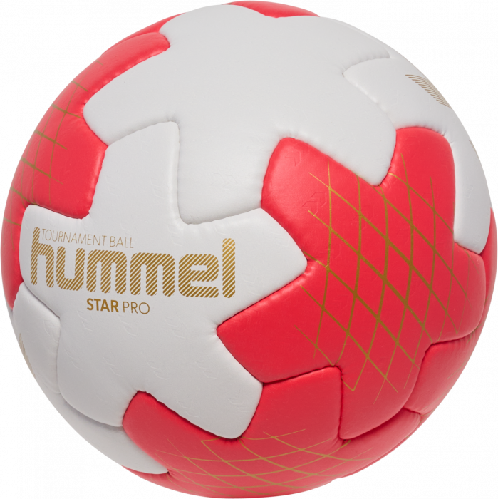 Hummel - Star Pro Handball - Czerwony & gold