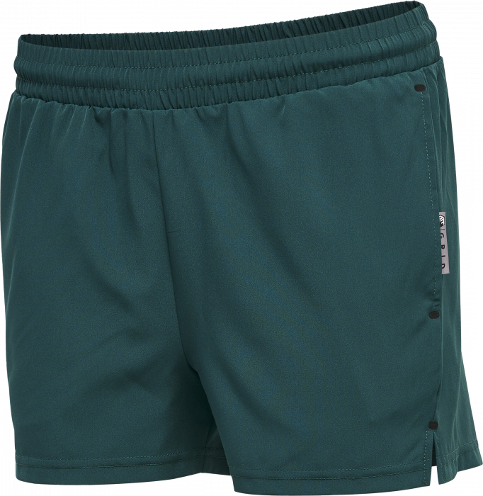 Hummel - Move Grid Woven Shorts Women - Deep Teal