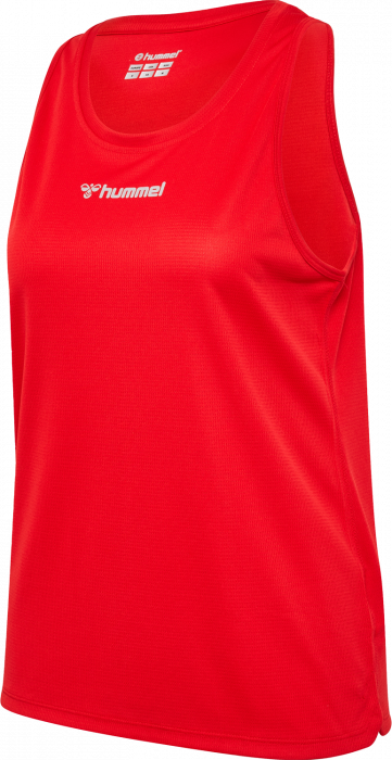 Hummel - Run Singlet Women - Tango red