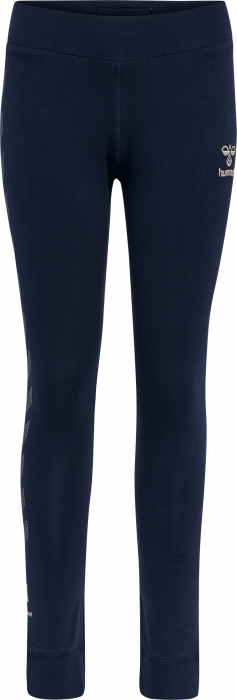 Hummel - Move Grid Cotton Tights Kids - Marine