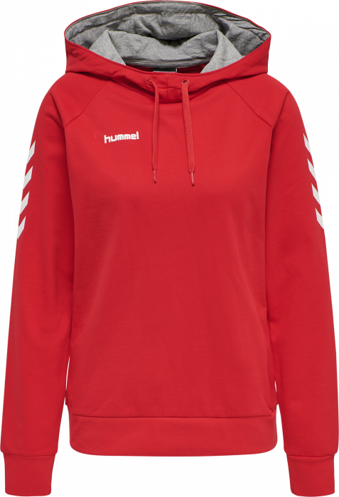 Hummel - Go Cotton Hoodie Woman - True Red