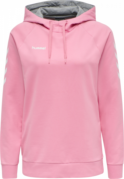 Hummel - Go Cotton Hoodie Woman - Cerise