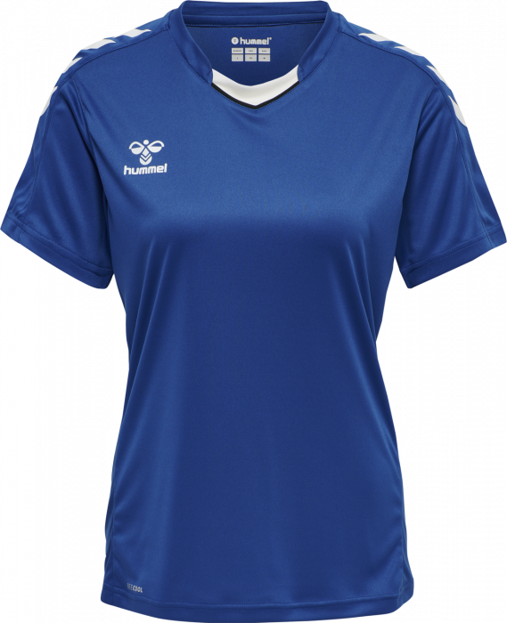 Hummel - Core Xk Poly Jersey Women - True Blue & biały