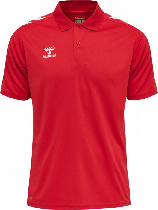 Hummel - Core Xk Polo - True Red & hvid