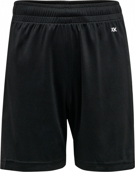 Hummel - Core Xk Poly Shorts Jr - Schwarz & weiß