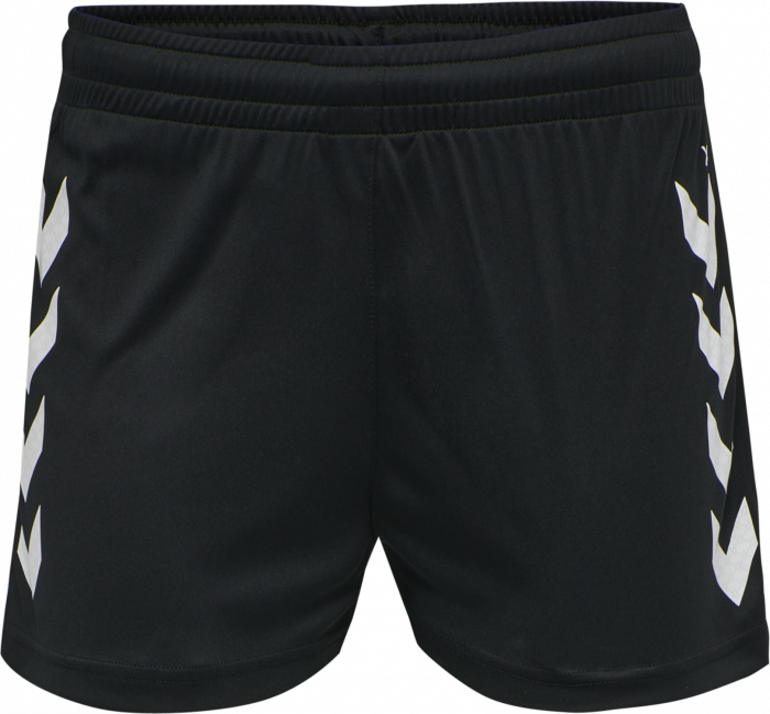 Hummel - Core Xk Poly Shorts Women - Nero & bianco