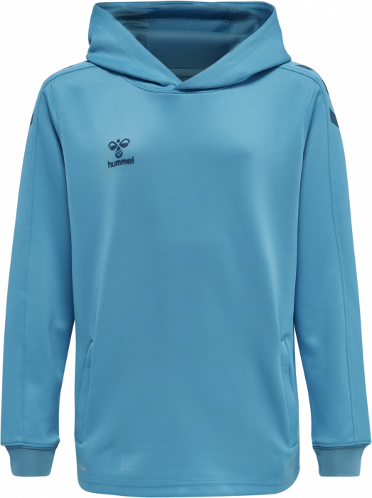 Hummel - Core Xk Hoodie Kids - Blue danube & svart