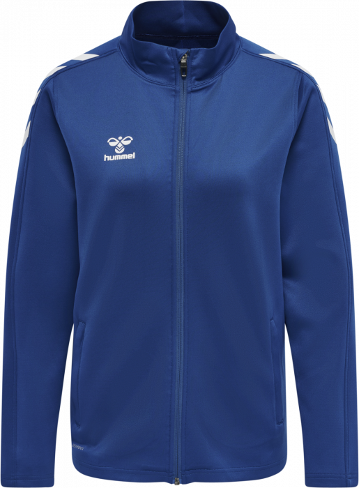 Hummel - Core Xk Poly Sweatshirt Women - True Blue & blanco