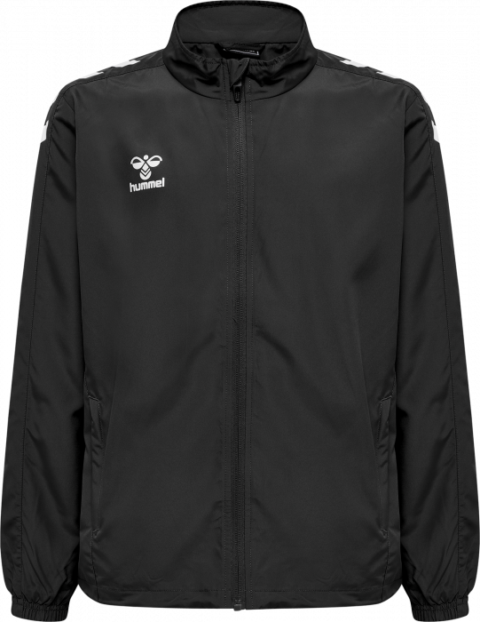 Hummel - Core Xk Micro Jacket Kids - Negro & blanco