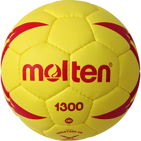 Molten - 1300 Street Handball Soft Size 00 - Yellow & rot