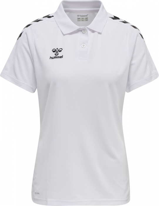 Hummel - Core Xk Polo Women - Blanc & noir