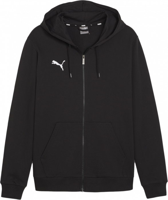 Puma - Teamgoal Casual Zip Hoodie - Noir & blanc