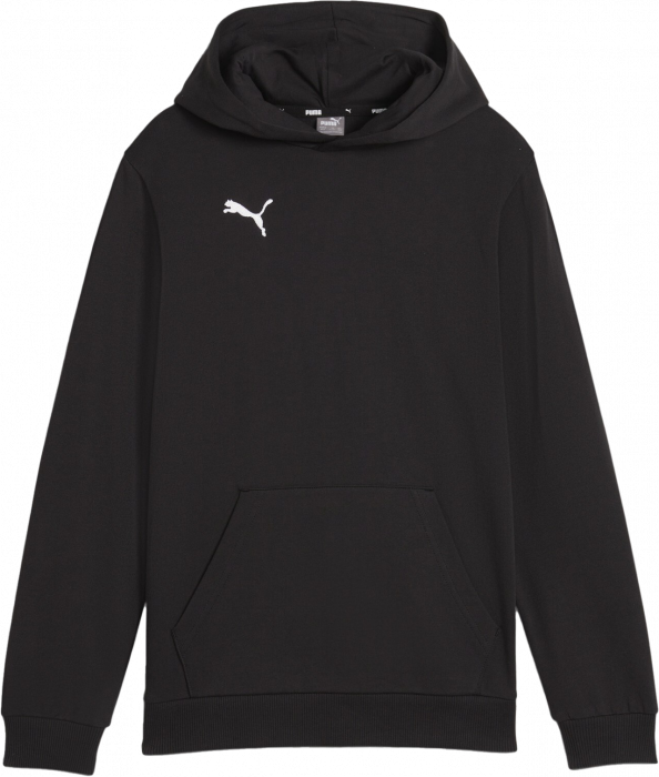 Puma - Teamgoal Casual Hoodie Kids - Noir & blanc