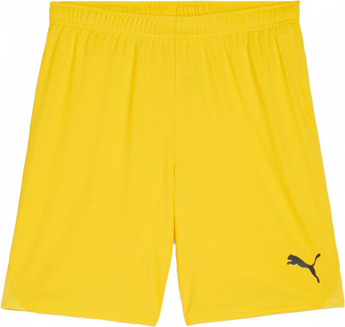 Puma - Teamgoal Shorts Jr - Amarelo & preto