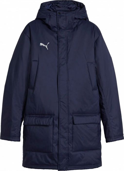 Puma - Teamfinal Parka Winter Jacket - Granat