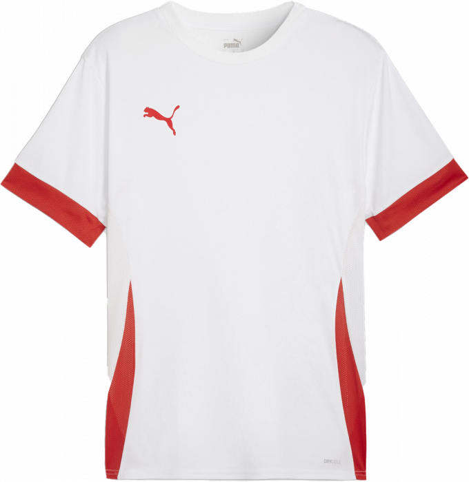 Puma - Teamgoal Matchday Jersey - Vit & röd