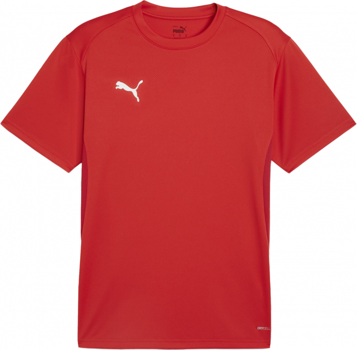 Puma - Teamgoal Jersey Jr - Rot & weiß