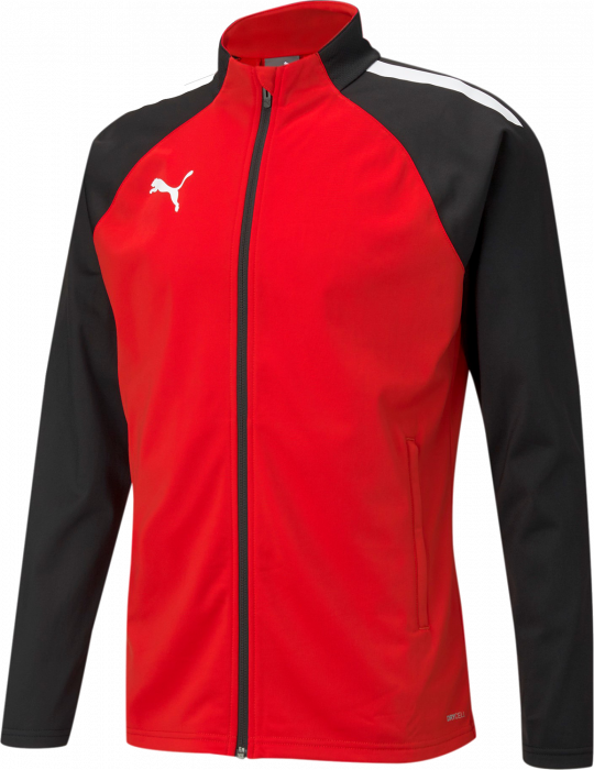 Puma - Teamliga Training Jacket Jr - Vermelho & preto