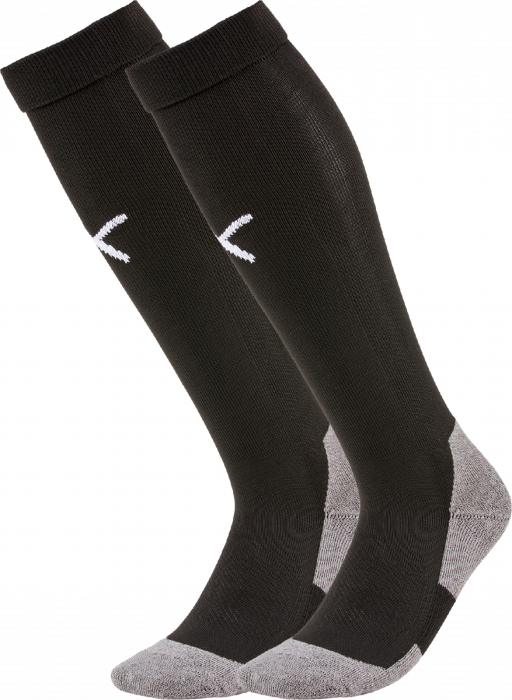 Puma - Teamliga Core Sock - Svart & vit