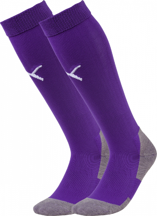 Puma - Teamliga Core Sock - Lila & vit